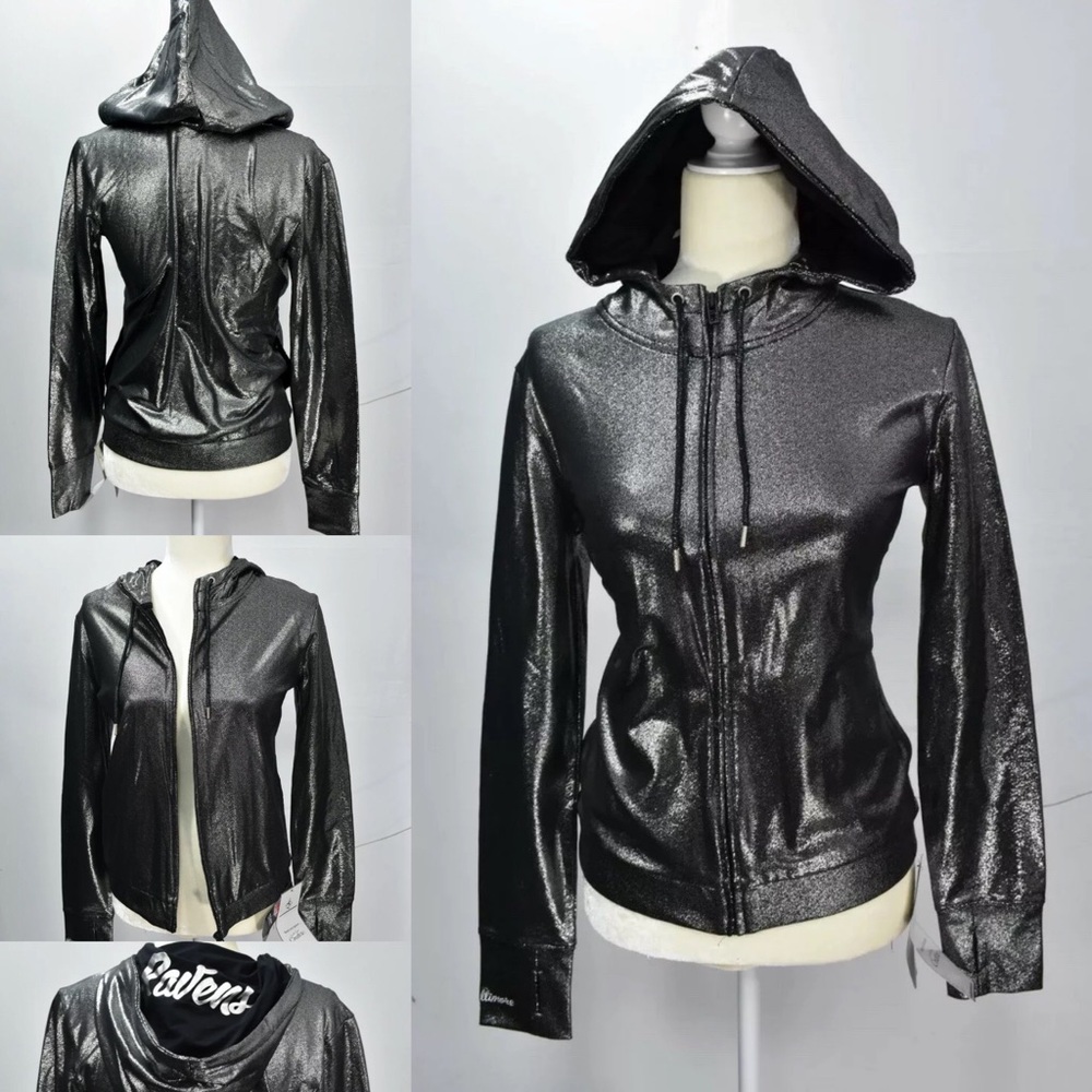 ALL SPORT COUTURE NFL Hooded Sweater Jacket Sz S